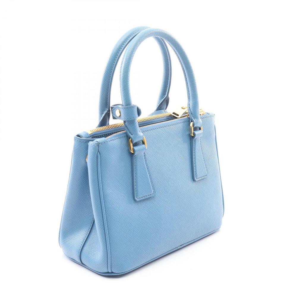 Prada Galleria Handbag LUX Leather SAFFIANO Blue